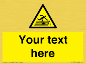 Custom Figure on Roof Sign